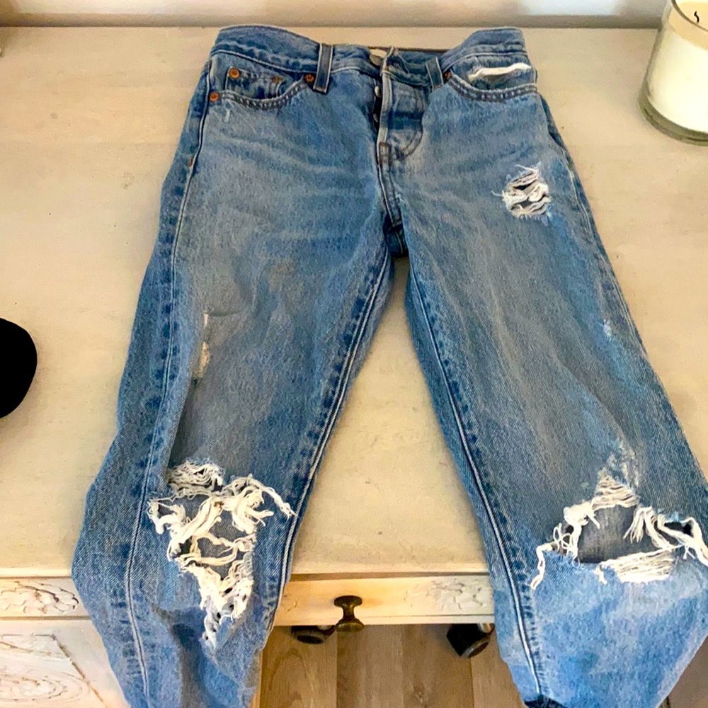 Levi wedgie jeans